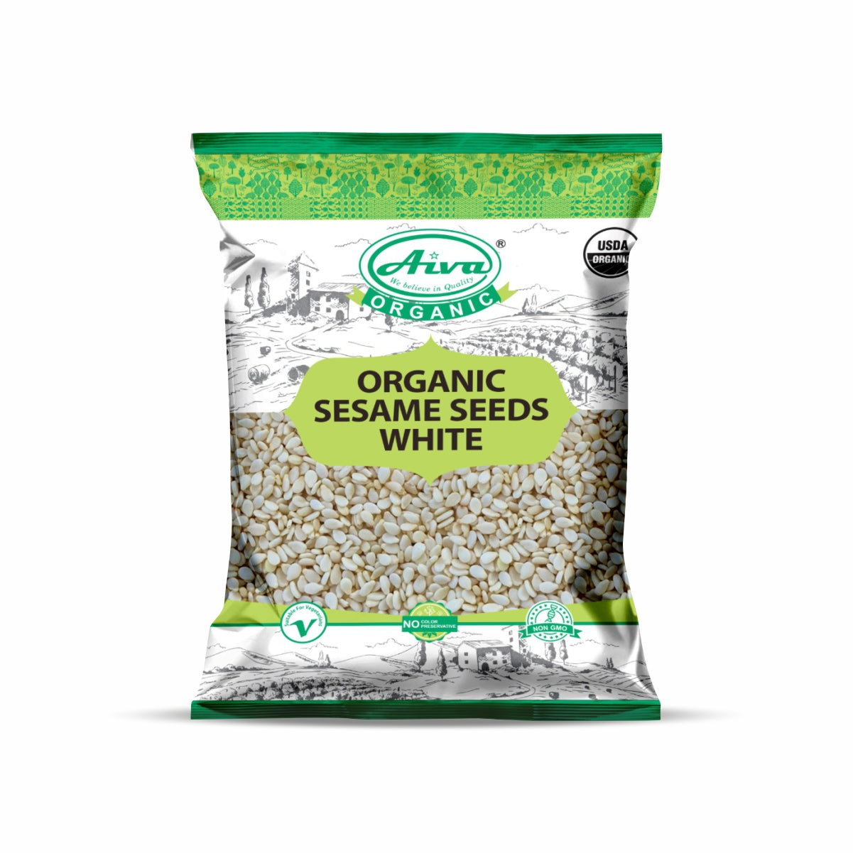 Organic Sesame Seeds White